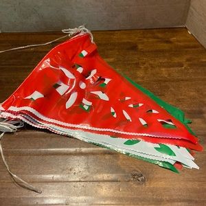 Vinyl Christmas Banner NWOT